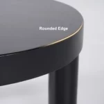 ⁦طاولة دائرية خشب بثلاثة أرجل⁩ - الصورة ⁦3⁩