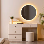 Dresser-FUR12- تسريحة لون ابيض110سم