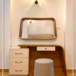 Dresser-FUR13- تسريحة ابيض وخشبى140سم