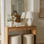 Dresser-FUR01- تسريحة لون خشبى120سم