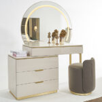 Dresser-FUR05- تسريحة لون ابيض 120سم