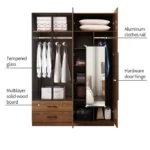 ⁦دولاب 220×160سم FUR-CAB-06⁩ - الصورة ⁦2⁩