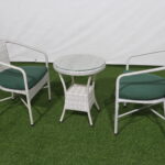 طقم 2 كرسي وترابيزة – رتان بيور FU-0056