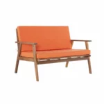 ⁦طقم كنبة خارجي خشب زان أحمر روماني⁩ - الصورة ⁦12⁩