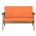 ⁦طقم كنبة خارجي خشب زان أحمر روماني⁩ - الصورة ⁦13⁩