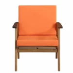 ⁦طقم كنبة خارجي خشب زان أحمر روماني⁩ - الصورة ⁦14⁩