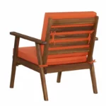 ⁦طقم كنبة خارجي خشب زان أحمر روماني⁩ - الصورة ⁦5⁩