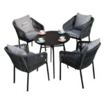 ⁦طقم سفرة ولستون 4 كراسي و ترابيزة⁩ - الصورة ⁦3⁩