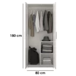 ⁦دولاب 80سم - FUR-CAB-08⁩ - الصورة ⁦3⁩