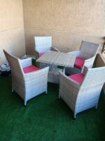 ⁦طقم سفره رتان تكفي 4 افراد FU-0048⁩ - الصورة ⁦4⁩