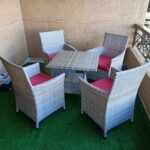 طقم سفره رتان تكفي 4 افراد FU-0048