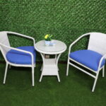 طقم حديقة من الرتان 2كرسي وترابيزة FU-0045