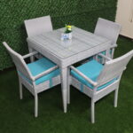 طقم سفرة رتان 4 افراد FU-0031