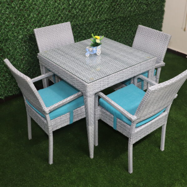 طقم سفرة رتان 4 افراد FU-0031