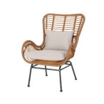 ⁦طقم 2 كرسي من الرتان + ترابيزة  FU-0041⁩ - الصورة ⁦3⁩