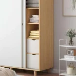 ⁦دولاب 2دلفة جرار 140سم - FUR-CAB-09⁩ - الصورة ⁦4⁩